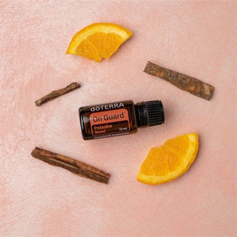 We love to diffuse On Guard to cleanse the air and bring a spicy, sweet