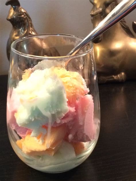 Rainbow sherbet | Desserts, Rainbow sherbet, Food