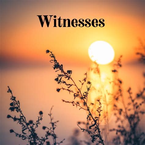 how to pronounce witnesses