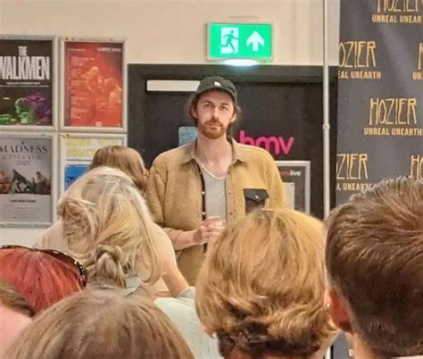 Hozier . Meet & Greet at HMV Records , Manchester , England , 24th July , 2023