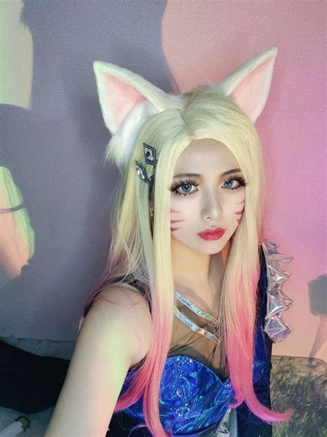 Cosplay Ahri KDA Ears Kit Cosplay Headdress Hairband Cosplay - Etsy UK