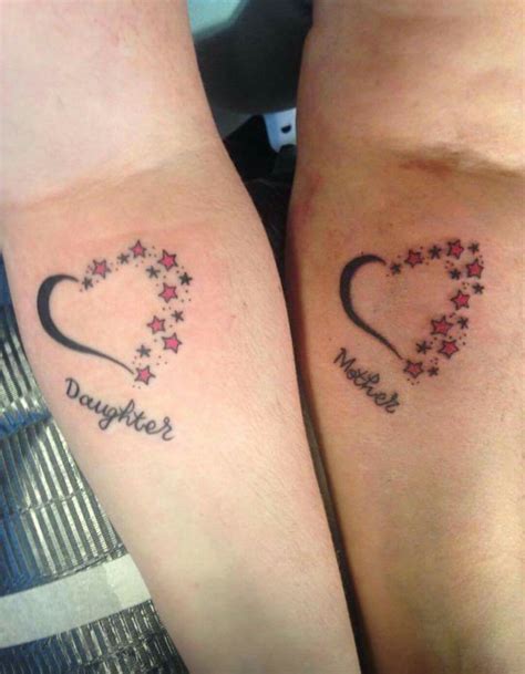 Mother Daughter Tattoos For 3