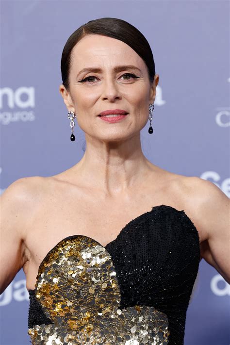 Aitana Sánchez-Gijón y su recogido pulido | Los peinados de los Premios