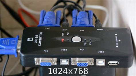 KVM-switch (КВМ переключатель) KBT Technology KVM-41UA - обзор товаров ...