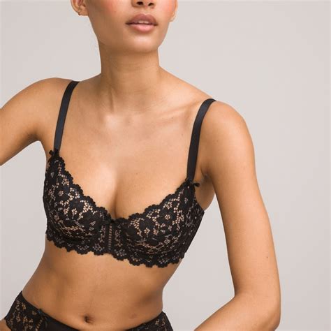 Бюстгальтер облегающий из кружеваLa Redoute Collections купить в ...