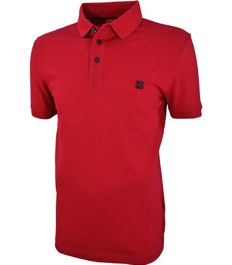 Купить - Красная футболка поло Hugo Boss 15-269-6-15-269-6 - в интернет ...