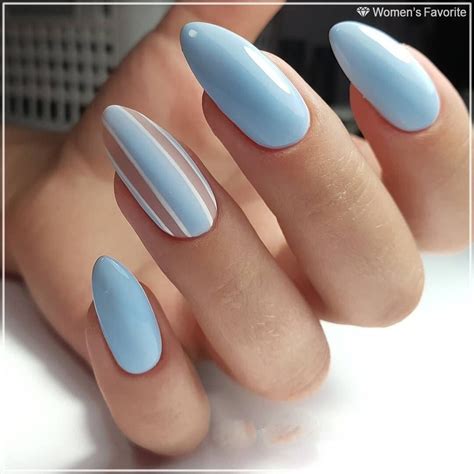 Небесно-голубой оттенок #Nails_WF #nails #маникюр #blue #bluenails # ...