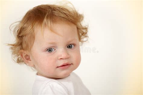 A beautiful baby girl stock photo. Image of smiling, peace - 10857024