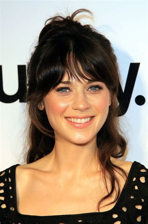 beautiful makeup | Zooey deschanel hair, Hair cuts, Hairstyles with bangs
