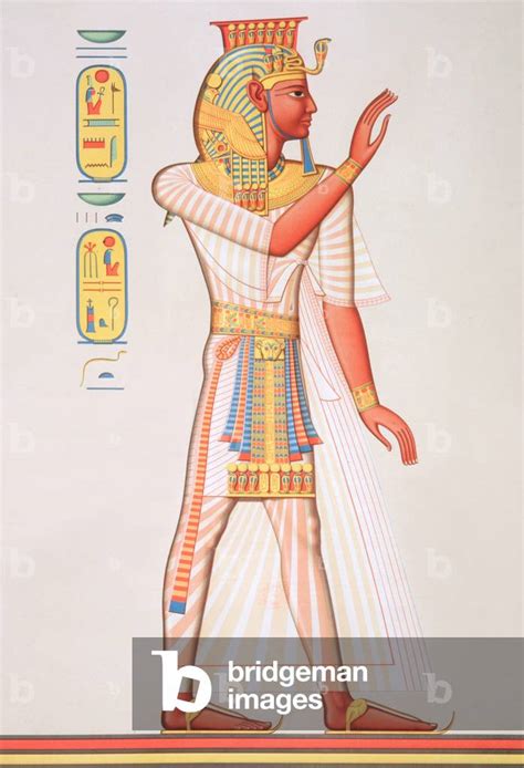 Image of 7746.c.1. & f.8 Portrait of Ramesses III (c.1184-1153 BC) from ...