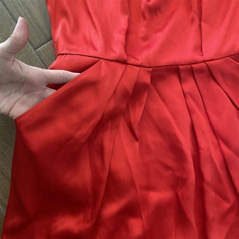 Carolina Herrera Stain Cocktail Dress Cap sleeves,... - Depop