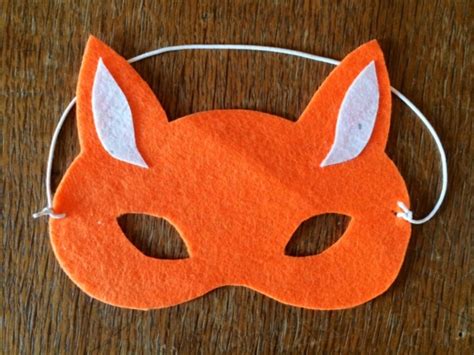 No Sew Fox Mask