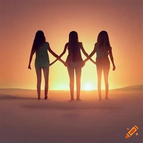 friends holding hands