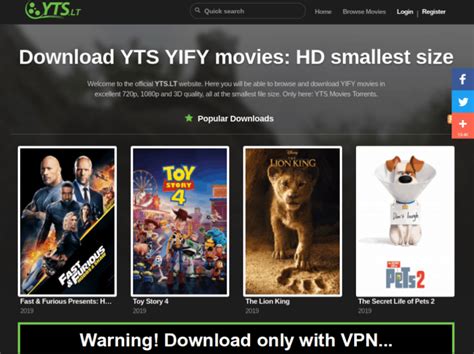 YTS Torrent and why you should try it?