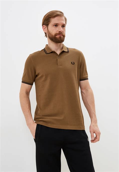 Поло Fred Perry, цвет: коричневый, RTLACC264901 — купить в интернет ...