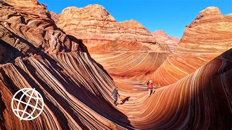 wave coyote buttes north arizona usa amazing places  youtube