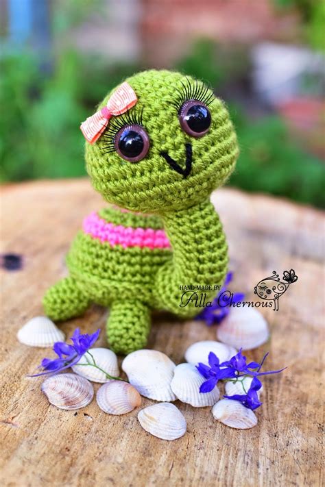 Toys by Alla Chernous: Черепашка | Вязаные игрушки, Игрушки, Вязание