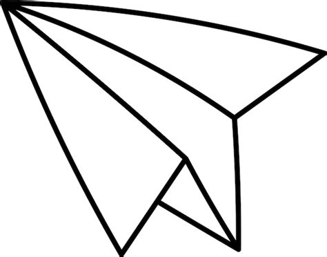 Premium Vector | Paper Plane Doodle