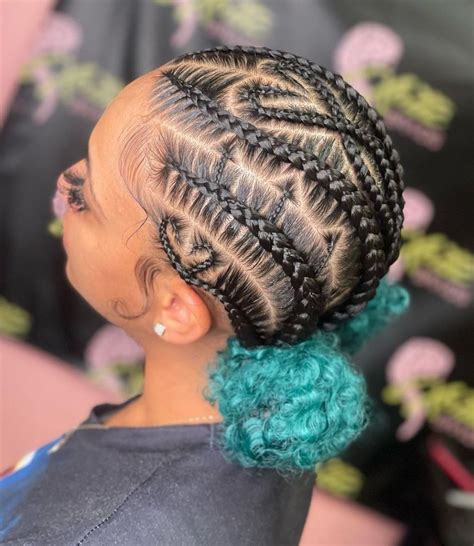 statement braided bun hairstyles  black hair braided bun