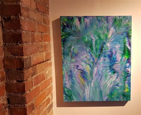 Naked in the Woods | 24 x 30 Painting by Alexandra Romano