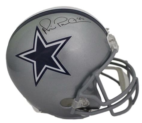 Michael Irvin Autographed/Signed Dallas Cowboys Replica Helmet JSA ...