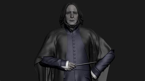 Severus Snape/ Alan RIckman likeness (WIP) - ZBrushCentral