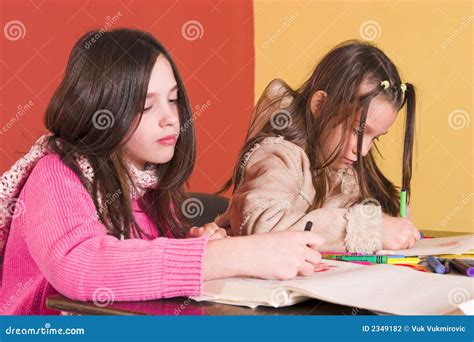 creative time stock photo image  crayons beauty effort
