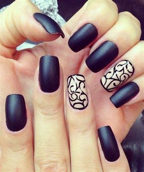 60 Pretty Matte Nail Designs | Styletic