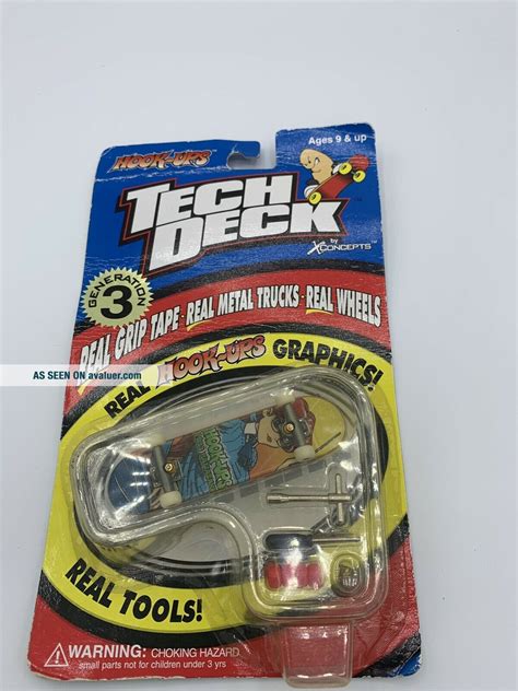 vintage tech deck hook ups series   fingerboard rare hook