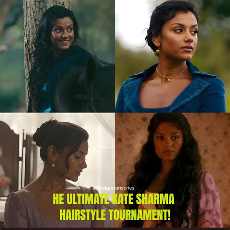 Bridgerton - Now presenting …. The ultimate kate sharma hairstyle