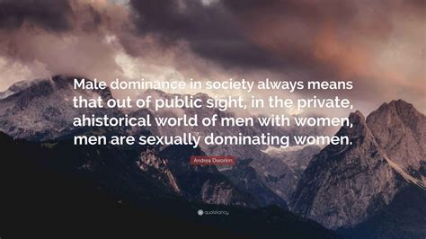 Dominant Male Quotes