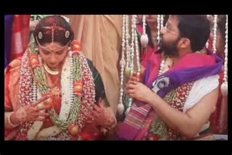 Nirmala Sitharaman's daughter ties knot in very intimate wedding ceremony