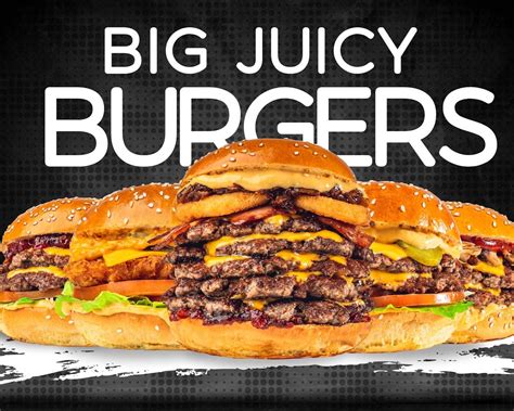 Big Juicy Burgers - Watford Menu & Prices - Watford Delivery - Order