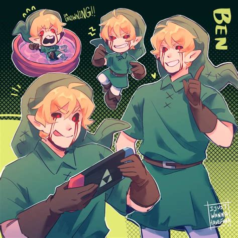 Ben drowned by ijustwannahavefunn on DeviantArt