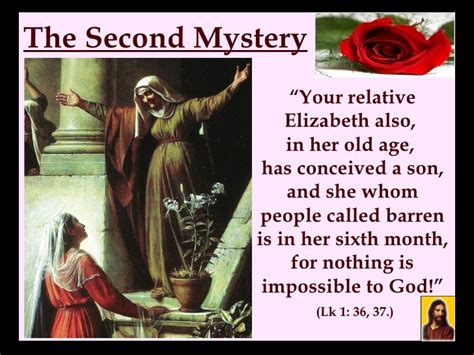 Scriptural Rosary - Joyful Mysteries