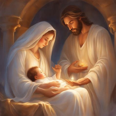 Joseph, Mary And Baby Jesus by ZENART07 on DeviantArt