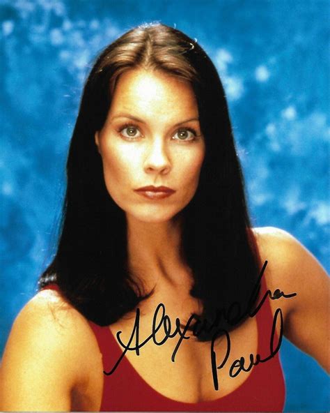 ALEXANDRA PAUL BAYWATCH AUTOGRAPHED PHOTO SIGNED 8X10 #5 STEPHANIE