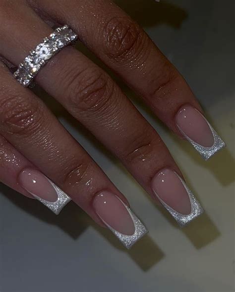 long island nail tech  instagram cat eye french long acrylic