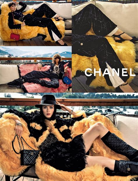 Louise, Mica, Rianne, Vivienne As Chanel Snow Bunnies in Fall 2021