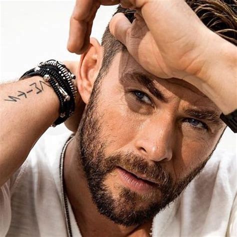 Chris Hemsworth Avengers Tattoo