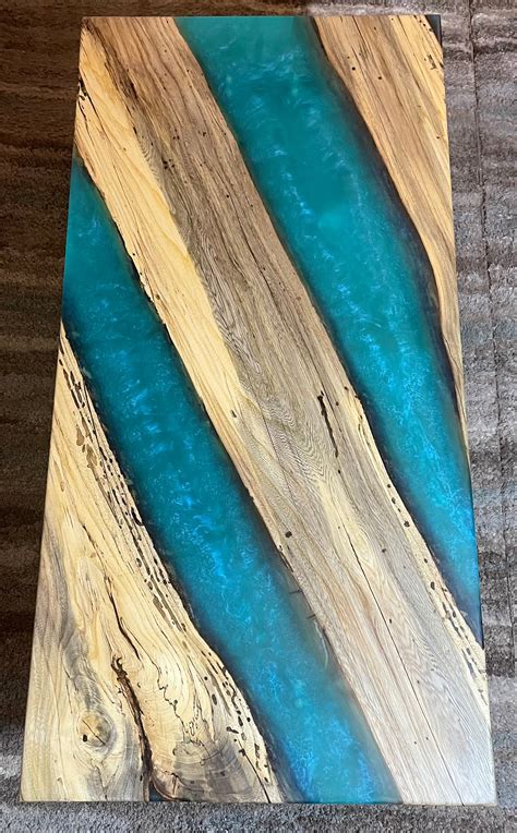 Wood Epoxy Coffee Table at Amber Polk blog