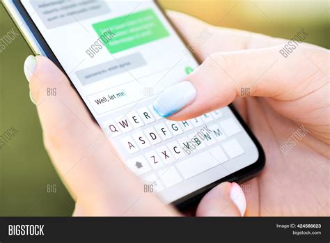 text message mobile image photo  trial bigstock