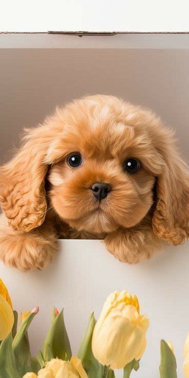 Dog Wallpaper with Cute Bichon Frise