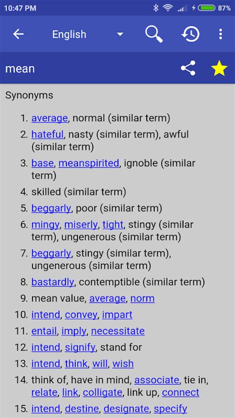 thesaurus android apps  google play