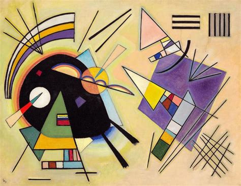 Black and Violet (1923) by Wassily Kandinsky | Kandinsky art, Wassily ...