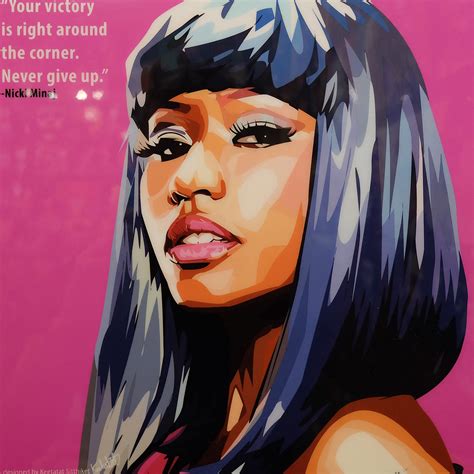 Pochoir De Nicki Minaj