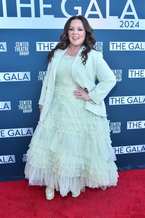 Melissa McCarthy Pops in Pastels With Adam Shankman at CTG Gala 2024