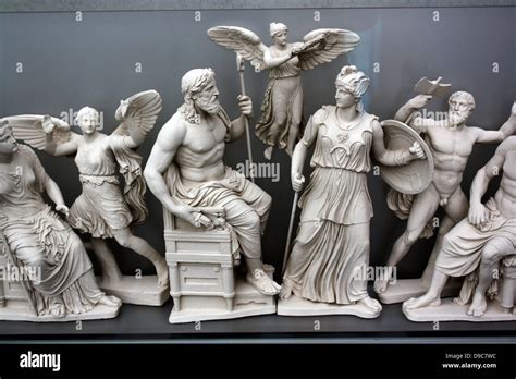 Reconstruction of the east pediment of the Parthenon according to a ...