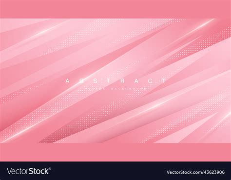 Elegant pink background with abstract shape Vector Image