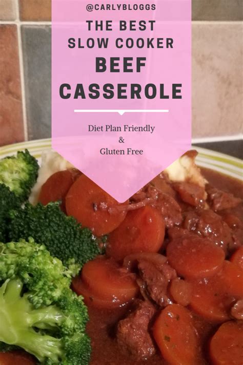 The Best Slow Cooker Beef Casserole - Carly Bloggs
